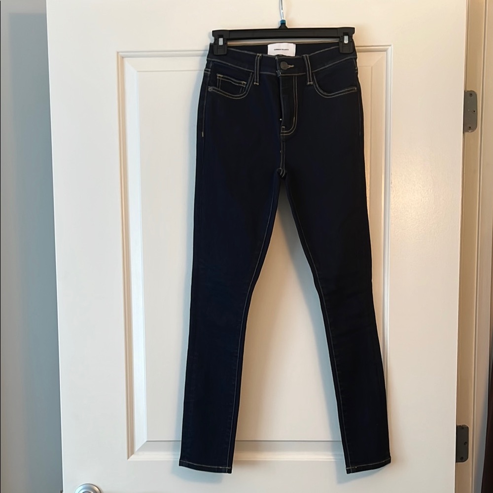 Current/Elliott. Size 24 Dark Blue Skinny Jeans super comfortable
